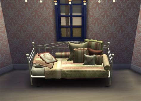 Sims 4 Custom Content Bed Honmeeting