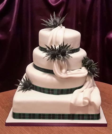 Thistle Wedding Cake