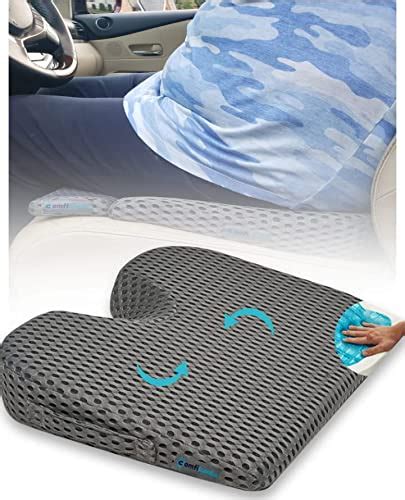 Comfilumba 4d Mesh Car Seat Cushion For Car Seat Driver With Leg