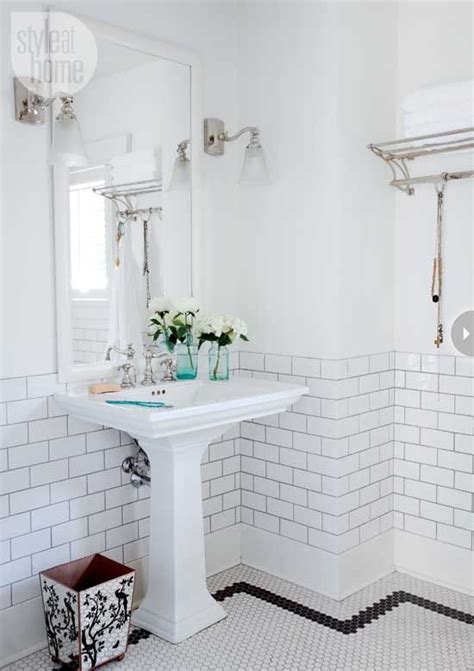 With so many beautiful yet inexpensive tile options (especially for. Bathroom | White bathroom tiles, Bathroom tile designs ...
