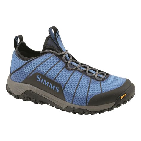 Simms Mens Flyweight Wet Wading Shoes Rubber Sole 719587 Waders At