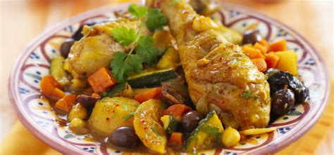 Tajine de poulet au citron confit