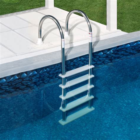 Standard Stainless Steel In Pool Ladder For Above Ground Pools