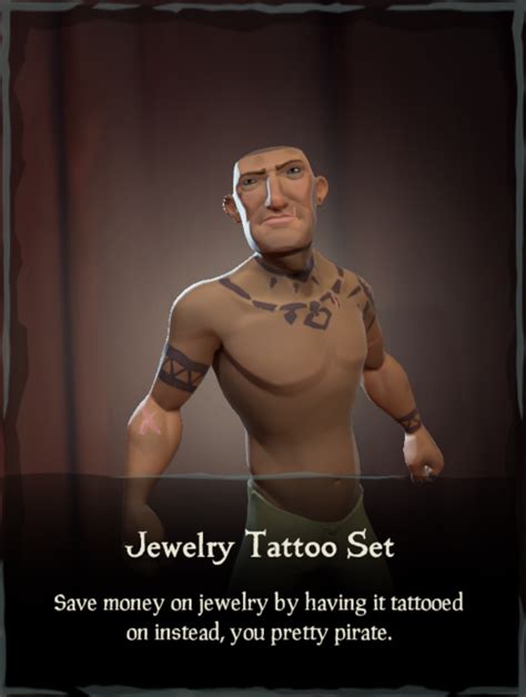 Jewelry Tattoo Set Sea Of Thieves Wiki