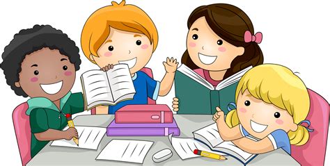 Download Hd Graphic Transparent Stock Kids Studying Clipart Student