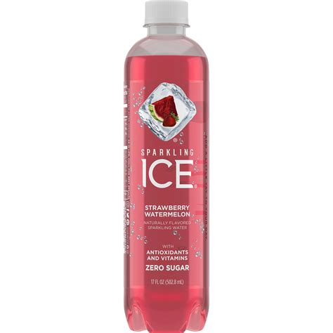 Sparkling Ice Naturally Flavored Sparkling Water Strawberry