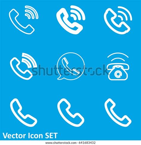 Phone Call Icon Stock Vector Royalty Free 641683432 Shutterstock