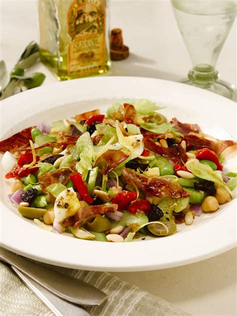 Sicilian Chopped Salad With Prosciutto Di Parma Prosciutto Di Parma