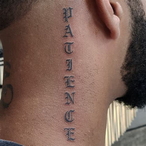 Details 73 Patience Tattoo On Neck Ineteachers