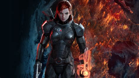 Commander Shepard Wallpapers Top Free Commander Shepard Backgrounds