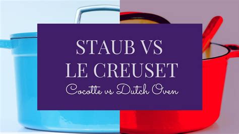 Le creuset is focused on inspiring and. Staub Vs Le Creuset (2021 Guide): Cocotte vs Dutch Oven