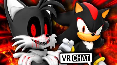 Shadow Meets Tailsexe In Vrchat Youtube