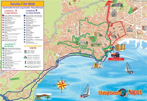 Mapas De Nápoles Itália Mapasblog