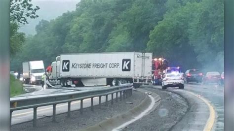 Section Of Route 33 Reopened After Tractor Trailer Crash In Monroe