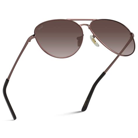 mua wearme pro classic full black polarized lens metal frame men aviator style sunglasses trên