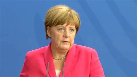 Angela Merkel Hopes Uk Will Remain In Eu Bbc News