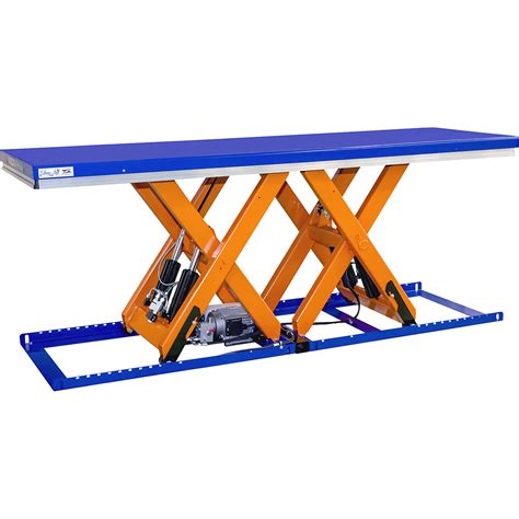 Tandem Scissor Lift Table Edmolift Lifting Range 230 1330 Mm