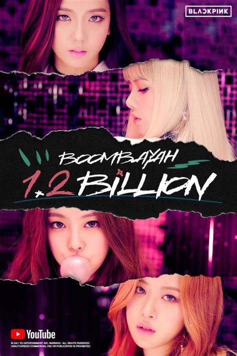 210608 Blackpink ‘붐바야boombayah Mv Hits 12 Billion Views On