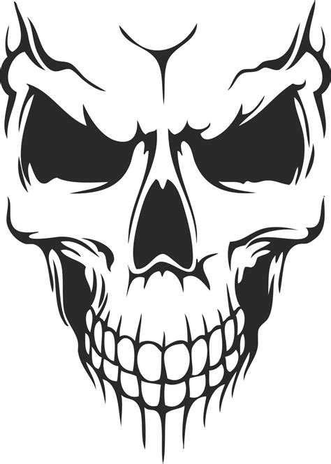 Skull Files For Cricut Skull Clipart Skull Svg Skull 9 Svg Skull Png