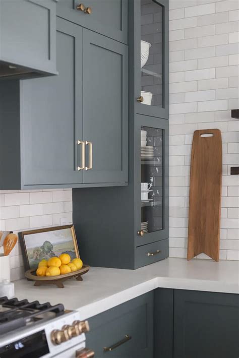 The Perfect Gray Green Cabinets Exist Semistories