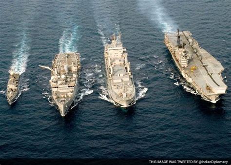 International Fleet Review Indian Navy Shows Off Strength