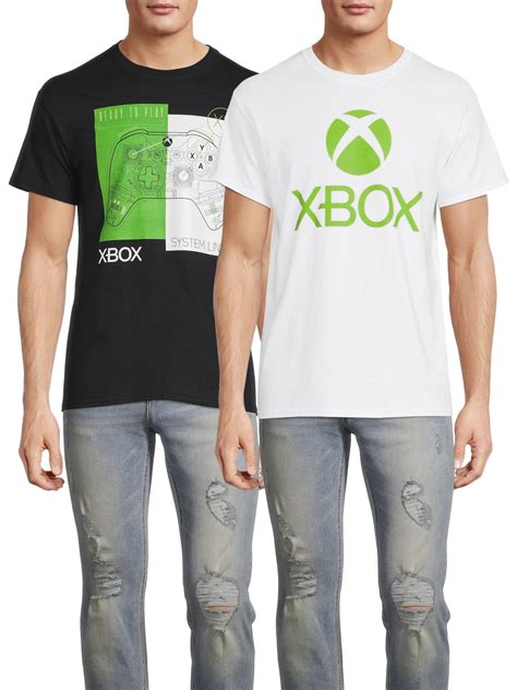 Xbox Mens And Big Mens Short Sleeve Graphic T Shirts 2 Pack