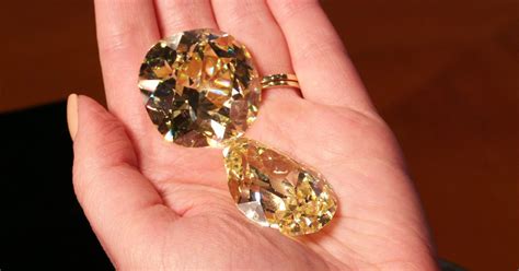 Two Of The Worlds Largest Yellow Diamonds Up For Sale