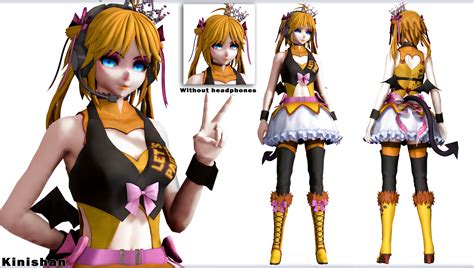 Mmd Fnaf No Dl Human Toy Chica By Kinishan On Deviantart