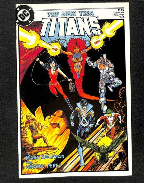 New Teen Titans 1 Nm 94 Comic Books Bronze Age Dc Comics Teen