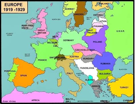 Europe Before Ww Map Worksheet