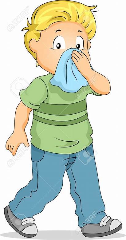 Clipart Taschentuch Rhinitis Allergic Nose Kid Station