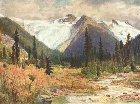 Canada British Columbia Great Illecillewaet Glacier 1907