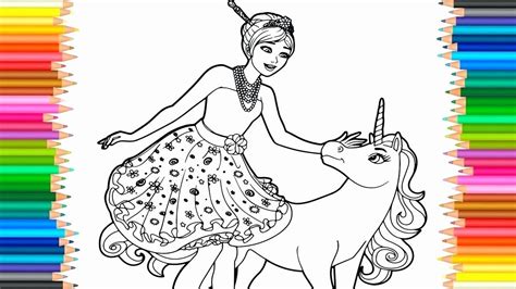 35 beautiful princess coloring pages for your little girl. The Coloring Pages Unicorn Princess | Coloring Pages
