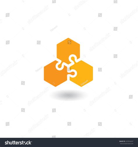 Honeycomb Logo Stock Vector Royalty Free 223554247 Shutterstock