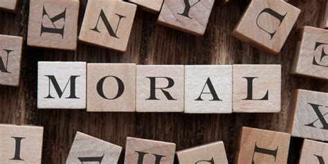 Morale Concept types exemples caractéristiques éthique