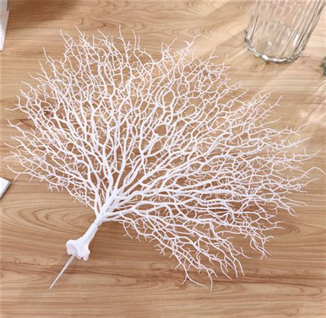 Artificial White Tree Branches Coral Branch For Outdoor