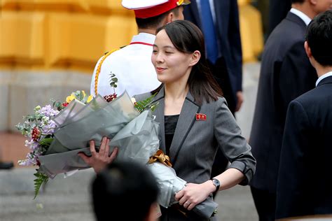 Kim yo jong, sister of north korean leader kim jong un, arrives for the welcoming ceremony at the presidential palace in hanoi having risen to prominence in north korea's elite as the supreme leader's sister and secured a position on the politburo, she is viewed as a figure of. Who is Kim Jong Un's Sister? North Korea Leader's Reported ...