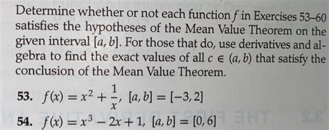 solved determine whether or not each function f in exercises