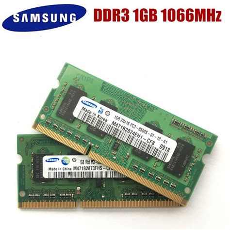 Samsung Memoria Para Portátil Módulo Sodimm Ram 1gb Pc3 10600s Tienda Compu Center Guatemala
