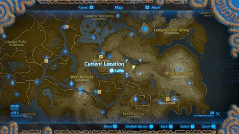 Zelda Breath Of The Wild Shrine Interactive Map Vsapreview