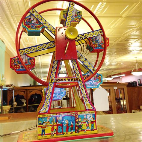 found this antique ferris wheel toy love these old vintage toys made with great quality