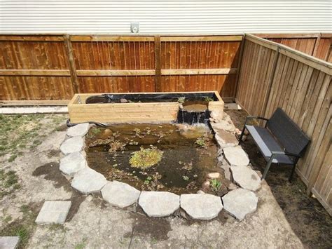Desugn udeas if adding a pond wto an existing pond. Adding a Bog Filter to an existing fish pond | Landscaping ...
