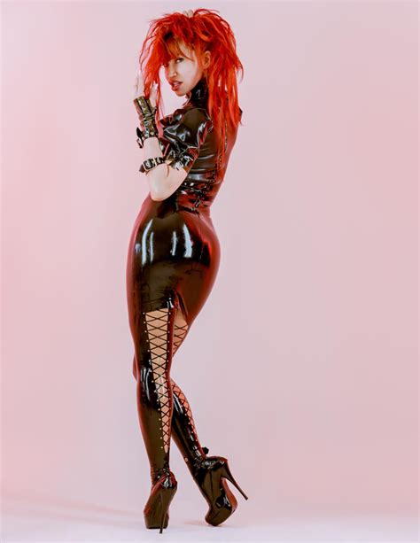 Official Print Latex Calendar Back Cover Bianca Beauchamp Official Latex Fetish And