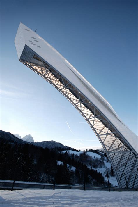 New Olympic Ski Jump In Garmisch Partenkirchen Terrain Loenhartandmayr