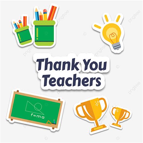 10 The Most Creative Happy Teachers Day Celebration Sticker With Text