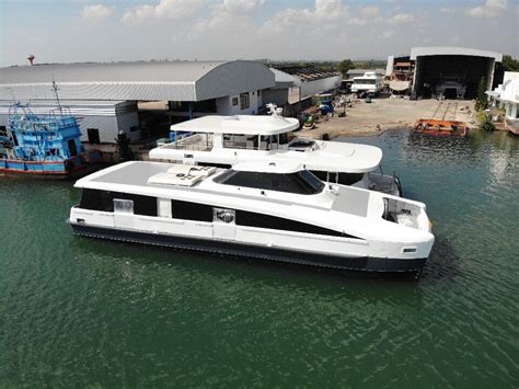 24m Electric Aluminium Catamaran — Thailand Aluminum Boat Builder