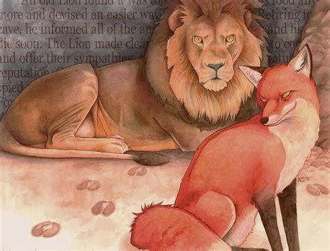 Simon Baluyut The Sick Lion And The Fox