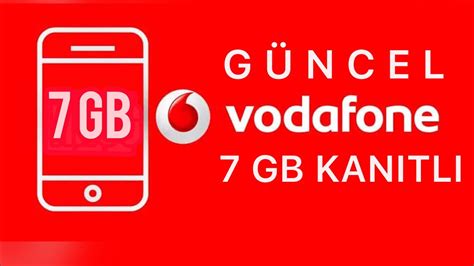 Vodafone Bedava Gb Internet Kanitli Youtube