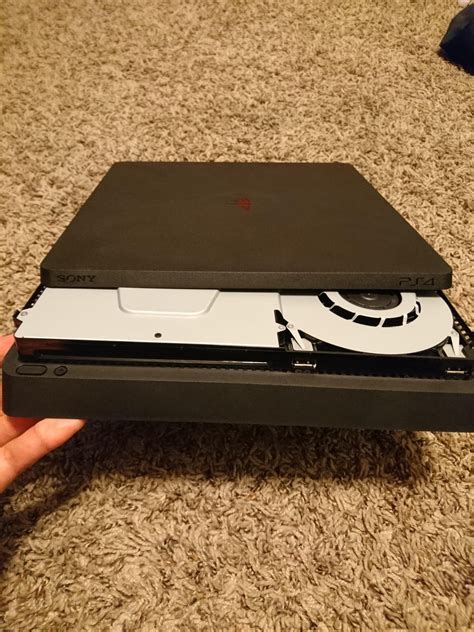 Image Ps4 Slim Also Has A Removable Cover To Easily Clean Fan Without