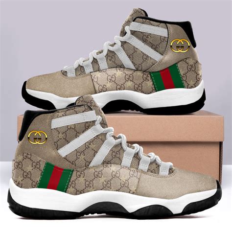 Gucci Air Jordan 11 Sneakers Shoes Hot For Men Women Jd11 V2